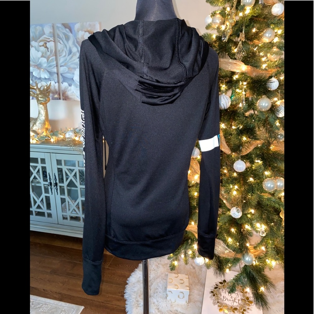 PINK Black Zip-Up - Picture 6 of 8